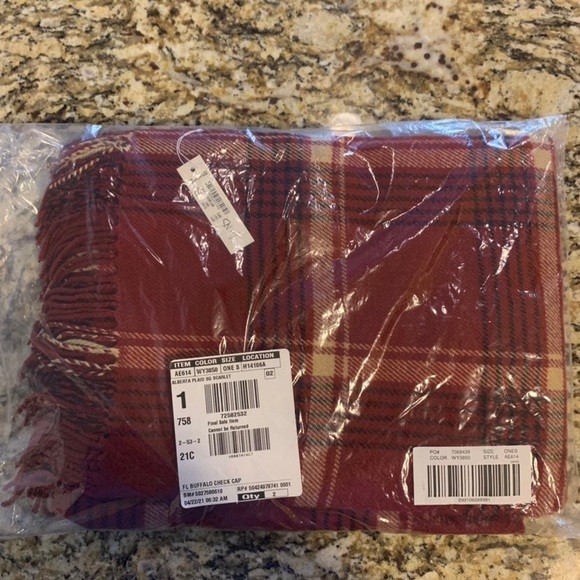 NWT Madewell alberta plaid cape J018 - Picture 6 of 8